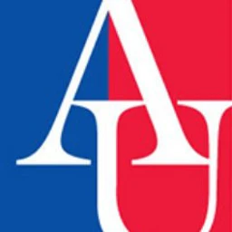 American University logo
